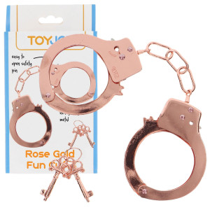 Metal Handcuffs Metalowe kajdanki na ręce, Miedziany BDSM