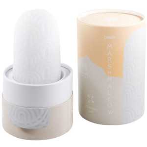 Masturbator z wypustkami - Marshmallow Maxi Candy White