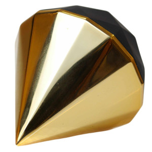 Boss Series Diamond Air Massager USB 7 Function Gold - Stymulator łechtaczki w kształcie diamentu, USB Złoty