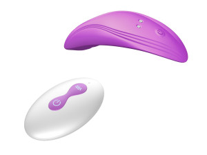 Boss Series Ultrathin Wearable - Stymulator do majtek na pilota, USB Fioletowy