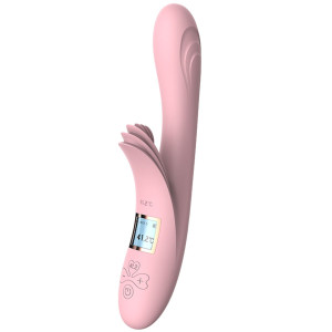 Boss Series Lilo Wibrator z króliczkiem z funkcją podgrzewania, USB
