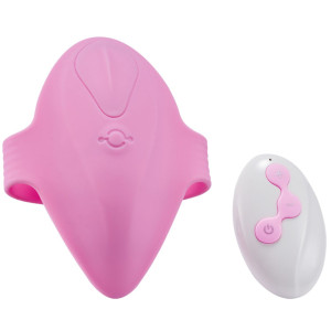 Boss Series Wibrator-Strap on Vibrator - Masażer erotyczny dla Niej - do bielizny, USB Różowy