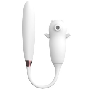 Stymulator-Viola Wielofunkcyjny wibrator do stymulacji łechtaczki i pochwy, USB Biały
