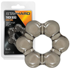 Blish STAY HARD THICK BEAD - Pierścień erekcyjny na penisa