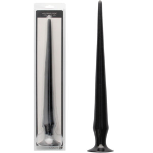 Ouch! Ass Spike Dildo - 42 cm - Black - Długi korek analny dla zaawansowanych, Czarny