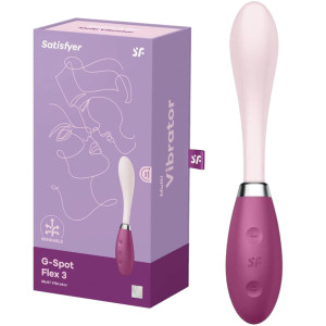Wibrator do punktu G - G-Spot Flex 3 - na USB, Silikonowy - Satisfyer
