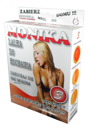 Monika - Realistyczna damska lalka miłości, Cielista - Boss Series