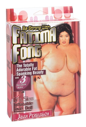 BE STRONG WITH FATIMA FONG - Realistyczna damska lalka miłości, Puszysta