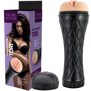 THE GIRL NEXT DOOR TORI - Masturbator realistyczny z pojemnikiem