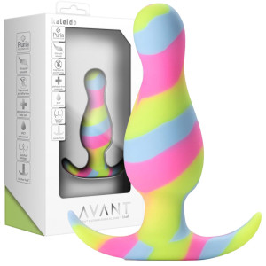 Blush AVANT KALEIDO LIME - Dyskretny korek analny - wielokolorowy