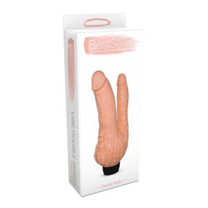 Toyz4Lovers DOUBLE HOOK Podwójny Realistyczny Wibrator, Cielisty