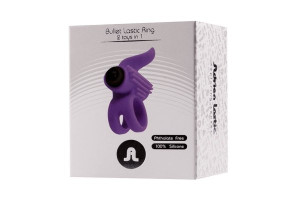 Bullet Lastic Ring.Func:1.Medical Silicon. Violet