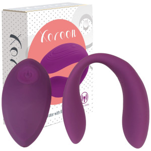 Xocoon Bound Love Couples Vibrator - Wibrator dla par na pilota LRS, USB