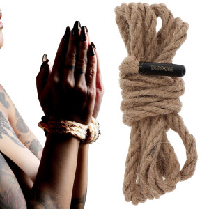 Hemp Rope 1.5 meter 7 mm - Klasyczna linka konopna do krępowania