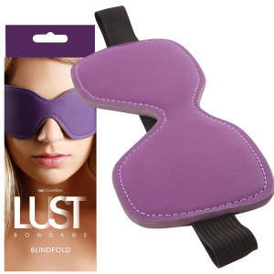 LUST BONDAGE BLINDFOLD PURPLE Opaska na oczy, Fioletowy BDSM