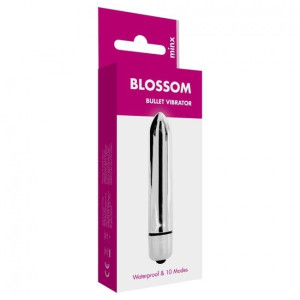 Blossom Bullet Wibrator Klasyczny Srebrny