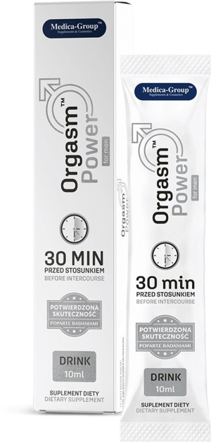 Środek na wywołanie szybkiego podniecenie i orgazmu - Orgasm Power for Men Drink 10 ml
