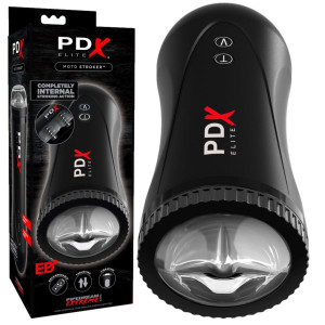 PDX Elite Moto Stroker - Masturbator z funkcją Blow-Job, USB