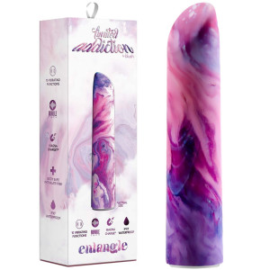 Blush LIMITED ADDICTION ENTANGLE POWER VIBE LILAC - Designerski wibrator waginalny, USB
