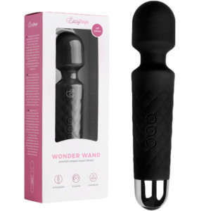 EasyToys Wibrator Mini Różdżka EasyToys - Czarny