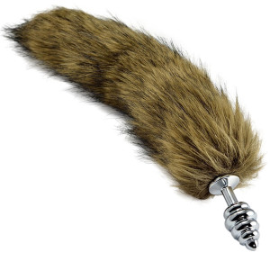 Lovetoy Metal Anal Tail Small - Korek analny z ogonkiem