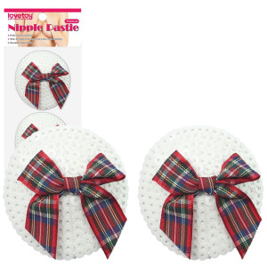 Lovetoy Reusable Sequin Round Nipple Pasties - Nasutniki kokardki