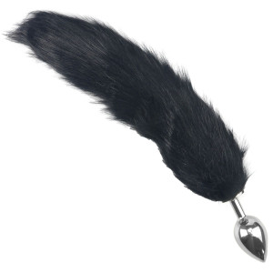 Lovetoy Metal Anal Tail - Korek analny z ogonkiem