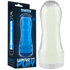 Lovetoy Lumino Play Masturbator - z wypustkami świecący w ciemności