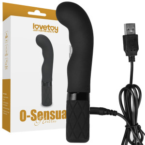Lovetoy O-Sensual G Intru - Wibrator do stymulacji punktu G, USB Czarny