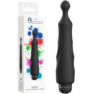 Wibrator łechtaczkowy stymulator Abs Bullet Sleeve silikonowy czarny 12,9 cm Luminous