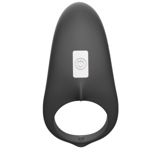 Boss Series Shark black - Wibrujący pierścień erekcyjny na penisa
