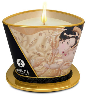 Shunga Massage Candle Vanille - Zapachowa świeca do masażu 170 ml