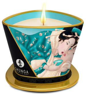 Shunga Massage Candle Island Blossoms - Zapachowa świeca do masażu 170 ml