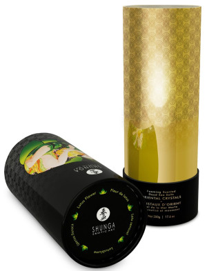 Shunga Bath Salts Oriental Crystals Lotus Flower - Zapachowa sól do kąpieli 600 g
