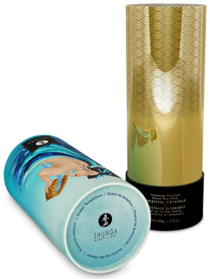Shunga Bath Salts Oriental Crystals Ocean Temptations - Zapachowa sól do kąpieli 600 g