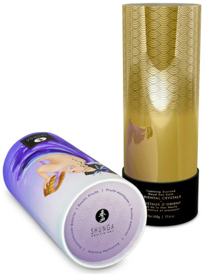 Shunga Bath Salts Oriental Crystals Exotic Fruits - Zapachowa sól do kąpieli 600 g