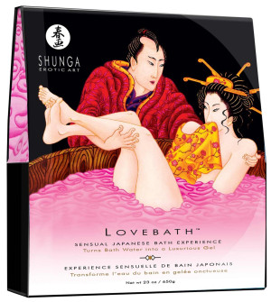 Shunga Gel Lovebath Fruit du Dragon - Żelowe zapachowe perełki do zmysłowej kąpieli - 650 g.