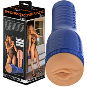 Shona River Pornstar Pussy - Realistyczny masturbator z pojemnikiem - wagina