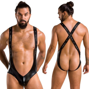 027 Body Bruno black czarne body męskie