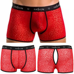 046 Short Parker red czerwone bokserki męskie