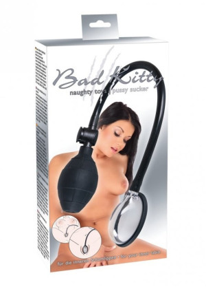 You2Toys BK Pussy Sucker Mini - Pompka do waginy, Czarna