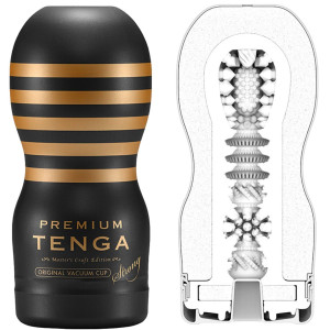 Tenga Prem Tenga Orig Vacuum Cup Str - Masturbator z wypustkami, TOE