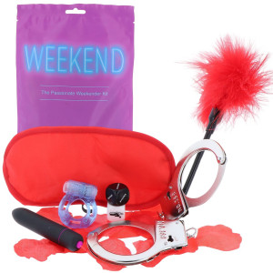 The Passionate Weekend Kit - Zestaw gadżetów do miłosnych igraszek