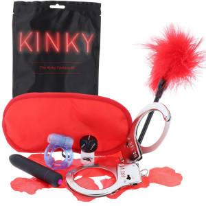 The Kinky Fantasy Kit - Zestaw gadżetów do miłosnych igraszek
