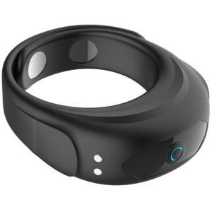 Adjustable Vibrating Penis Ring - Nowoczesny pierścień wibracyjny na penisa, USB