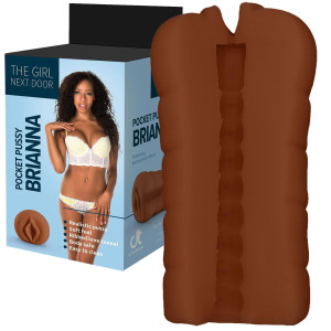 Dream Toys THE GIRL NEXT DOOR BRIANNA - Realistyczny masturbator, Brązowy
