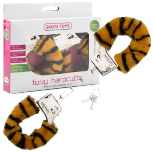 Furry Handcuffs - Tiger