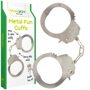 METAL HANDCUFFS Kajdanki metalowe