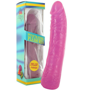 JELLY PURPLE DONG Realistyczne dildo - PVC