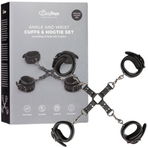 Hogtie With Hand and Anklecuffs Uprząż krzyżowa do krępowania nóg i rąk
